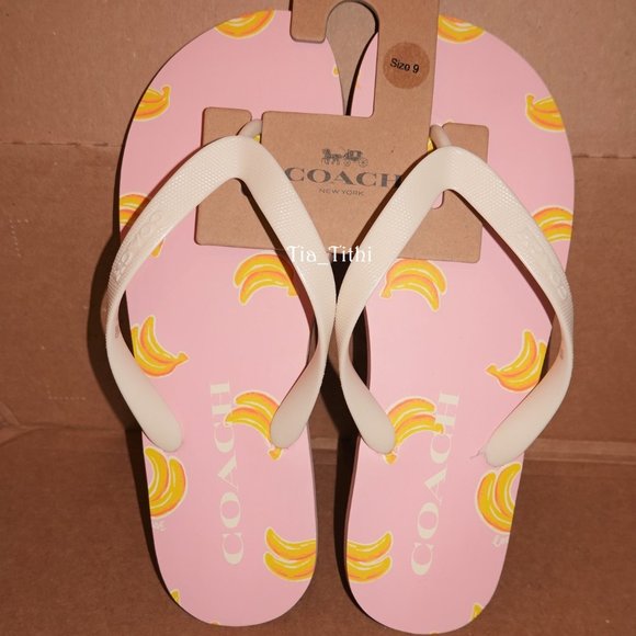 Coach Shoes - Coach Sandals/Flip Flops/Thong 🎉Host Pick🎉